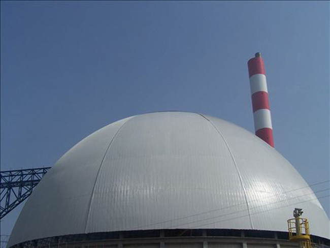 海伦球形发电厂网架工程